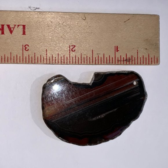 Agate Geode Slice Focal - Picture 1 of 8